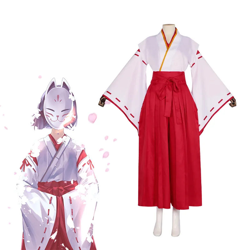 

Game Genshin Impact はなちるさとAnime Witch Psychic Cosplay Costume Suit Dress Top+pants Uniform Party Halloween Outfit for Women