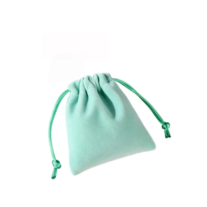 10*12 Velvet Drawstring Bags Jewelry Pouch Soft Gift Storage Draw String Bag for Women Rings Earrings Cosmetic Small Accessories