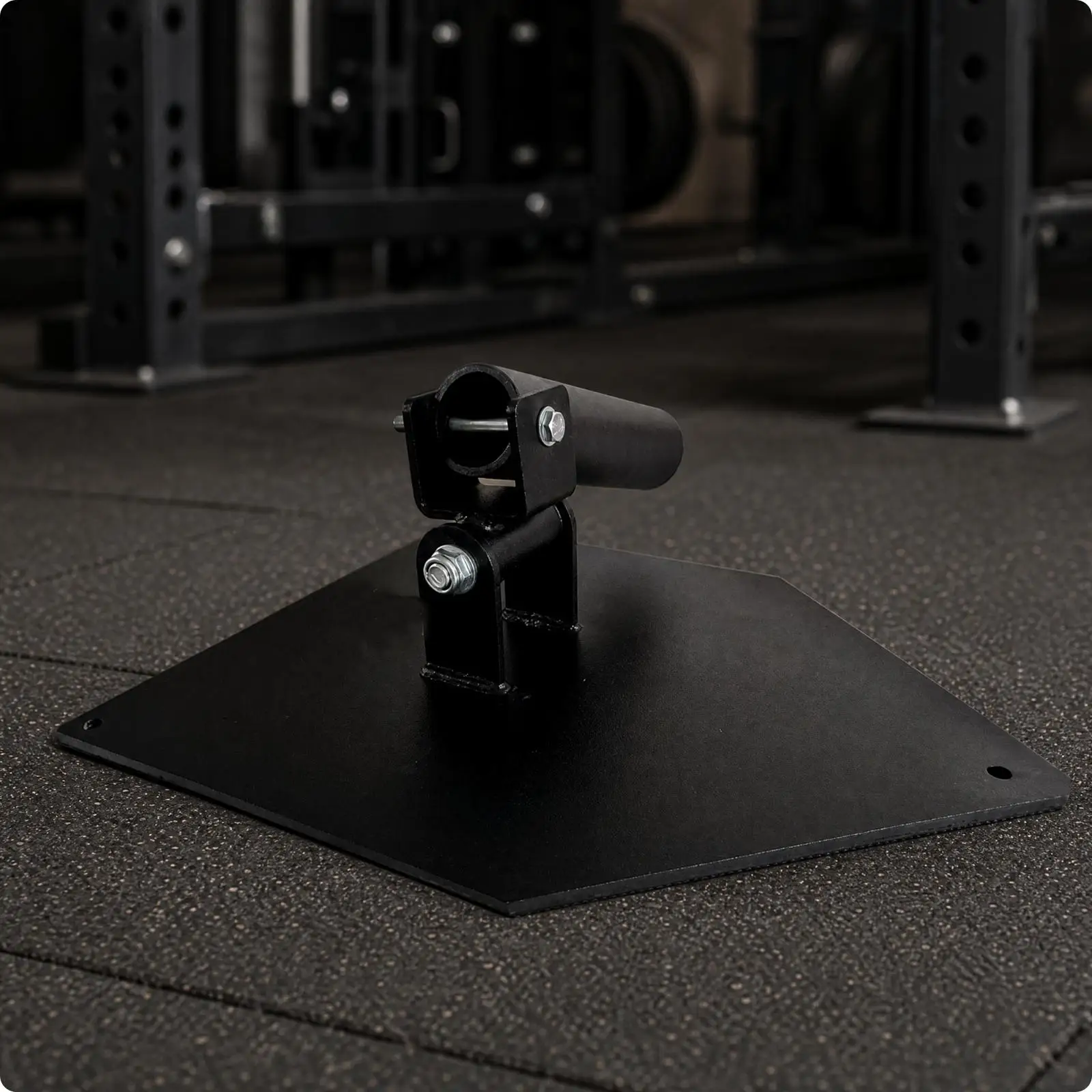 Versatile Barbell Support Bar for Full Body Resistance Workout Steel Construction Gym Tool