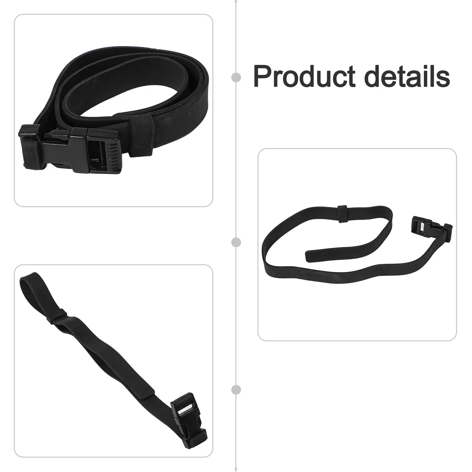 

High Quality Brand New Legging Straps Replacement Scuba Diving 66*2*0.3cm ABS Buckle Accessories High Elasticity
