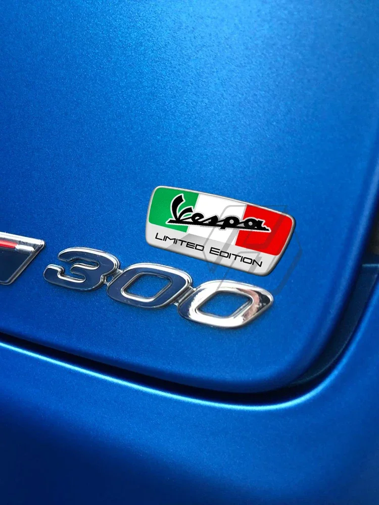 3d Harz Roller Aufkleber für Vespa GTS 250 300 300ie Sprint Primavera 50 125 150 Italien Limited