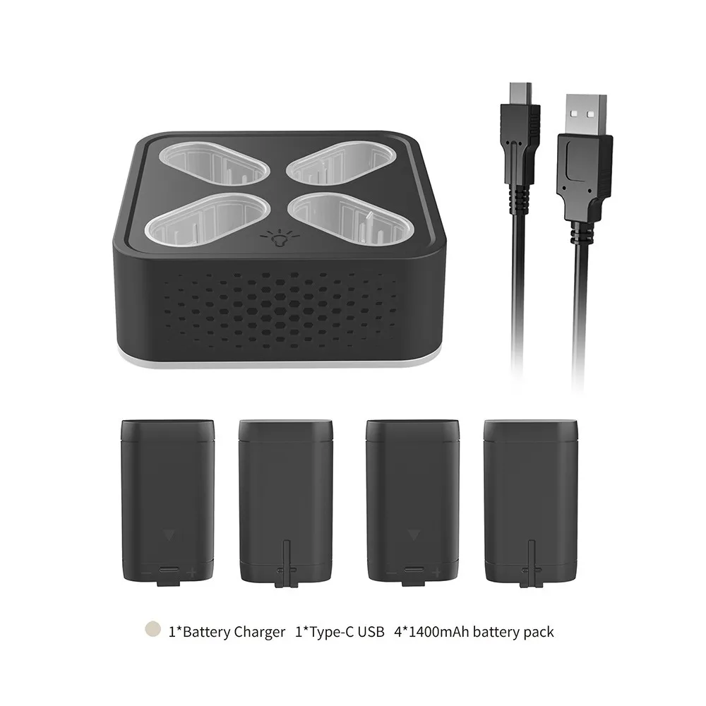 

Подходит для Xbox SeriesX/S, аккумуляторная батарея с беспроводной ручкой, цельная ручка, зарядное устройство 4-в-1 с подсветкой RGB