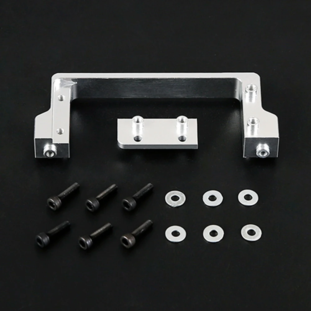 Cnc metalowe mocowanie serwomechanizmu 1/5 Hpi Rofun Baha Rovan Km Baja 5B 5T 5Sc części do zabawek, srebrne