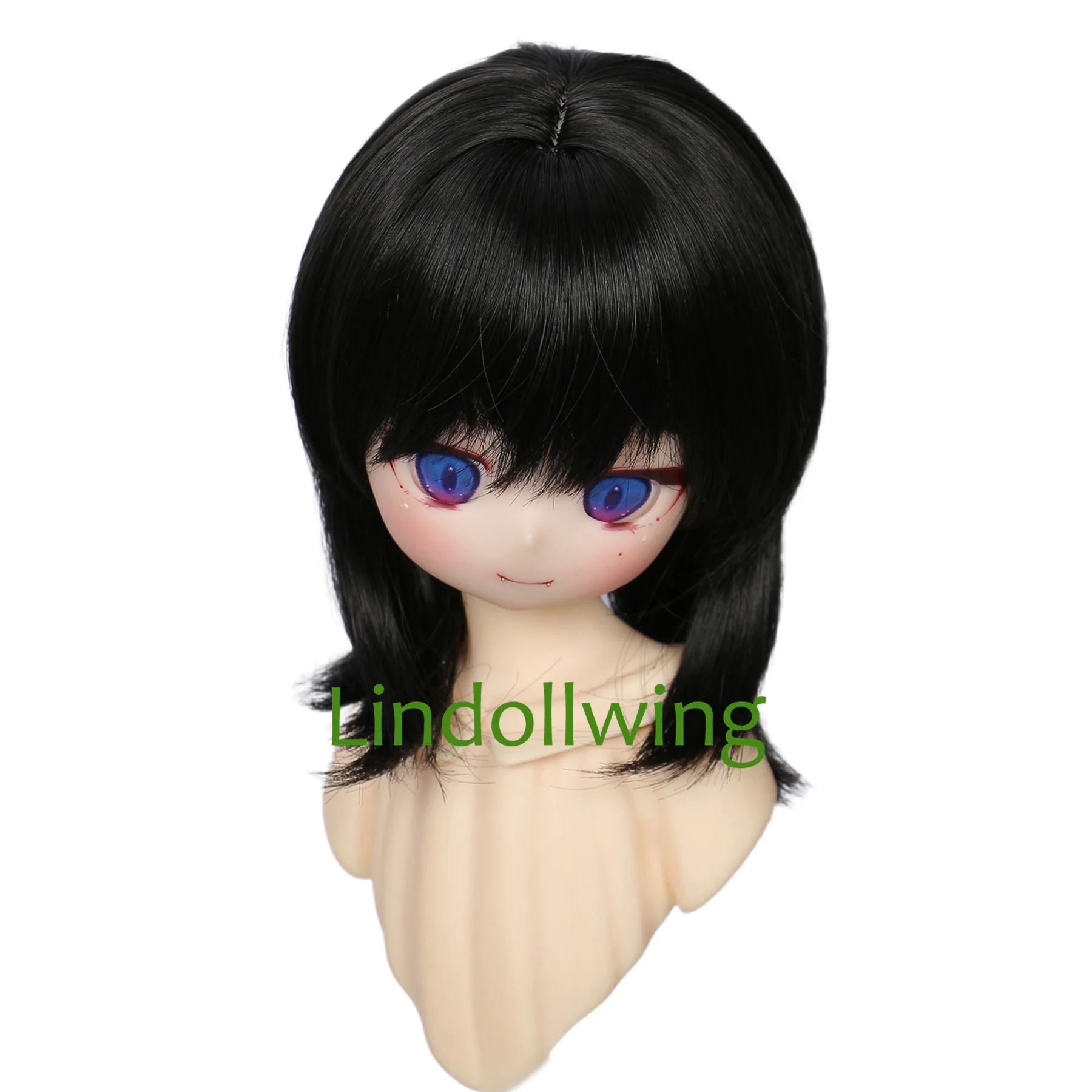 1/3 BJD Wig Pullip Dal DD Dollfie Doll Wig 8-9 Inch