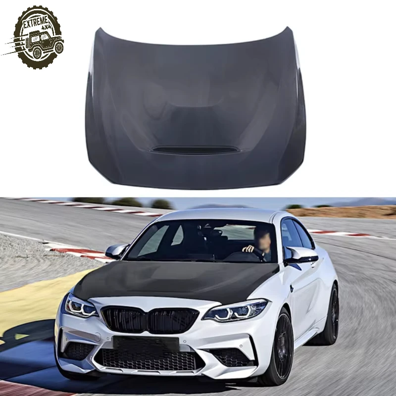 

2026 New Auto Parts CS Style Carbon Fiber Engine Bonnet Carbon Fiber Engine Hood for BMW F20 F21 F22 F87 M2 M2C M235i 2014-2020