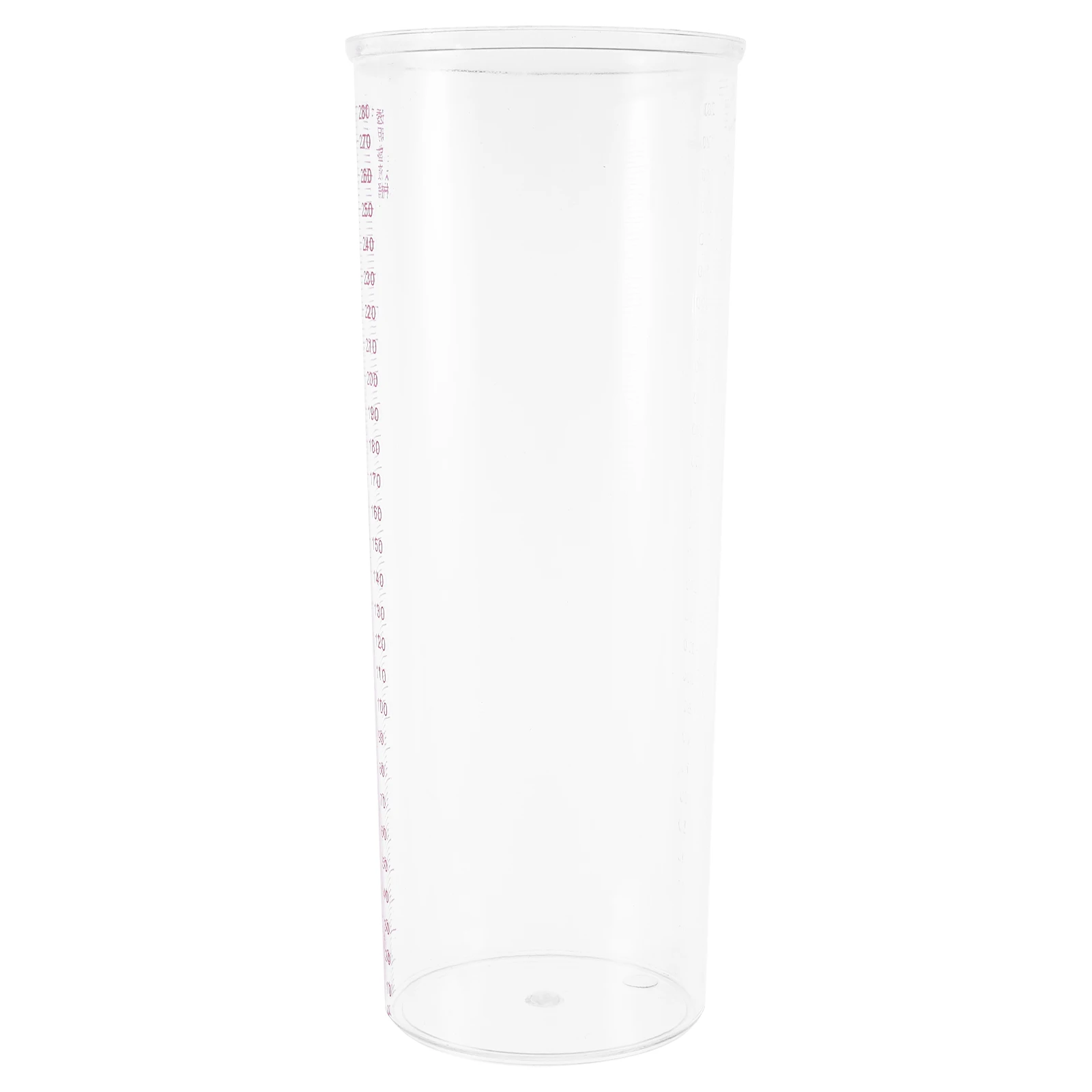 

Transparent Test Bottle Clear Plastic Experiment Tube For Rain Gauge Measurement School Lab Physics Equipment Garden Use