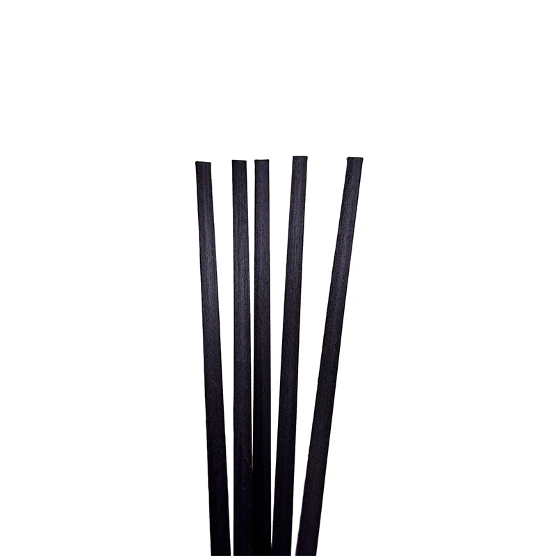 100pcs L25cm W7mm Reed Diffuser Replacement Stick DIY Handmade Home Decor Extra Flat Rattan Aromatherapy Diffuser Refill Sticks