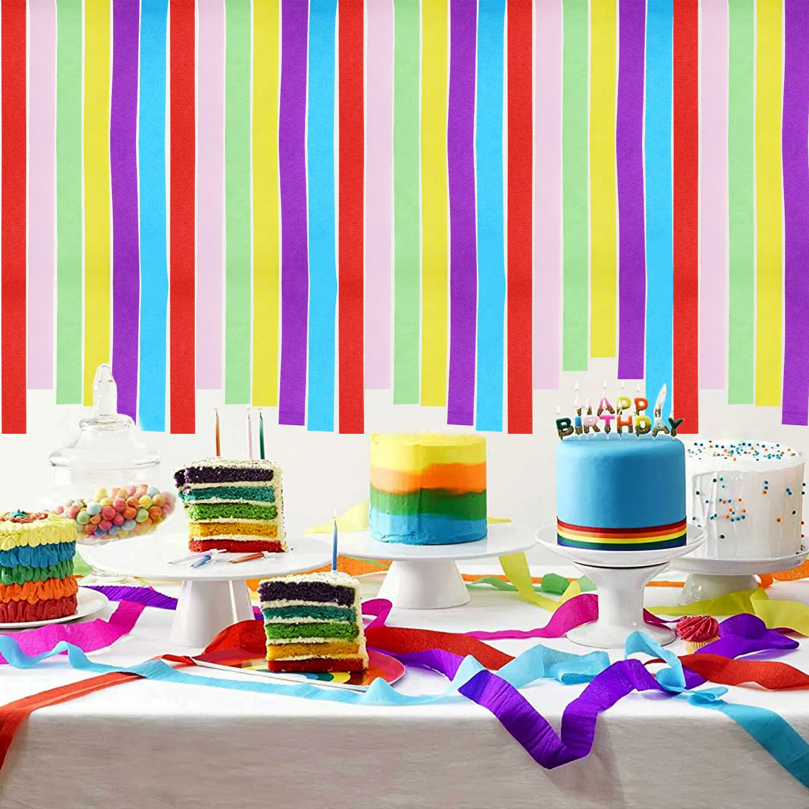 6 Rolls Crepe Paper…