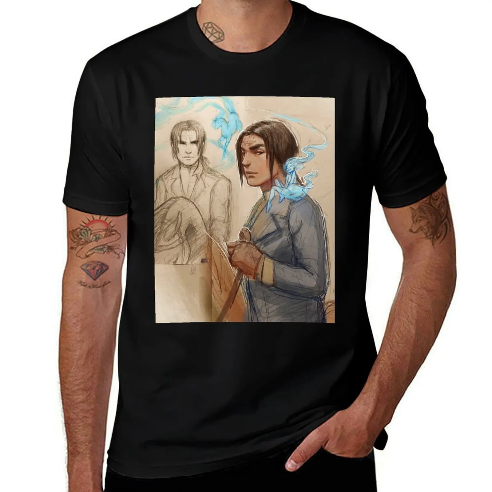 

Hating Horses T-Shirt printed t shirts for man t shirt man casual T-Shirt