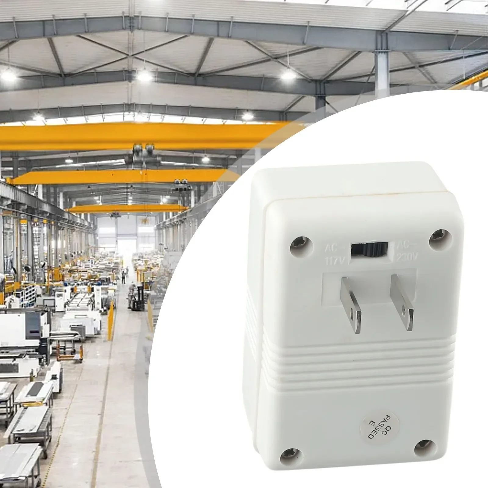 

Converter Transforme Voltage White+black 70W Electrical Equipment (2.9 X 1.9 X 1.57)" 1 PC Travel High Quality