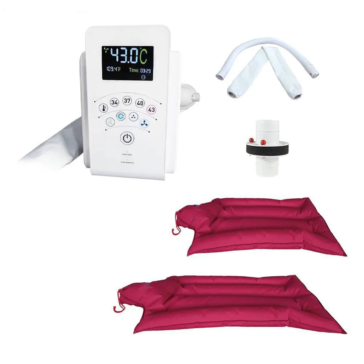 Bluesao Automatic Air Warming System Veterinary Warm Bed for Pets Veterinary Animal Patient Air Warming Blanket