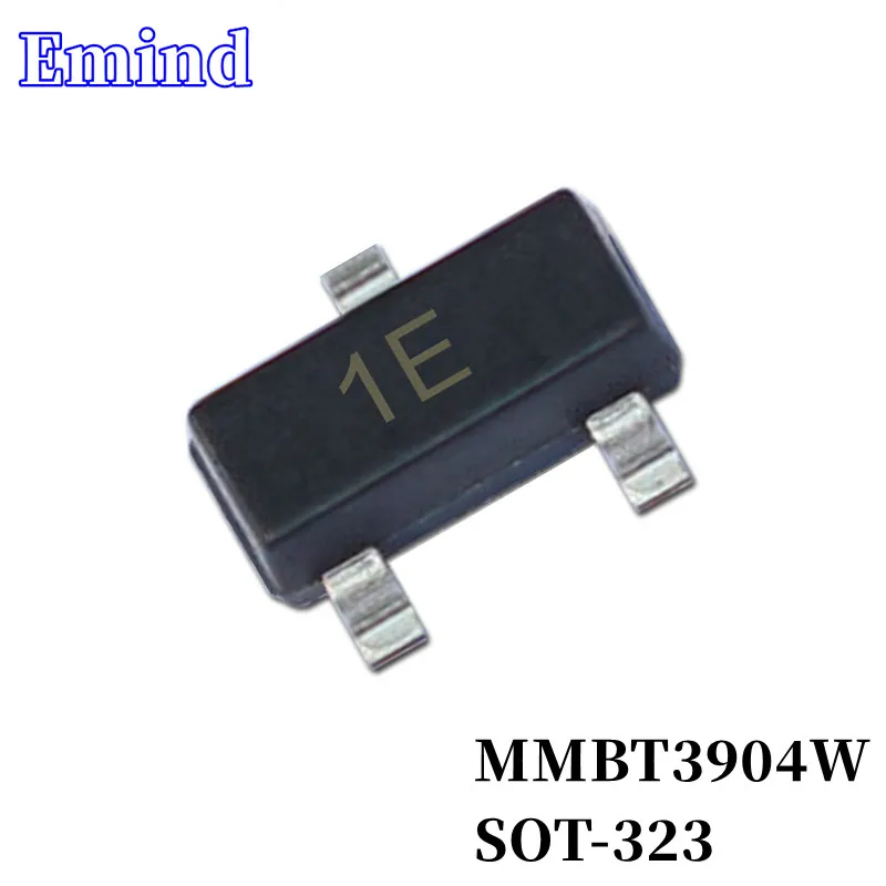 500/1000/2000/3000Pcs MMBT3904W SMD Transistor SOT-323 Footprint 1E Silkscreen NPN 40V/200mA Bipolar Amplifier Transistor