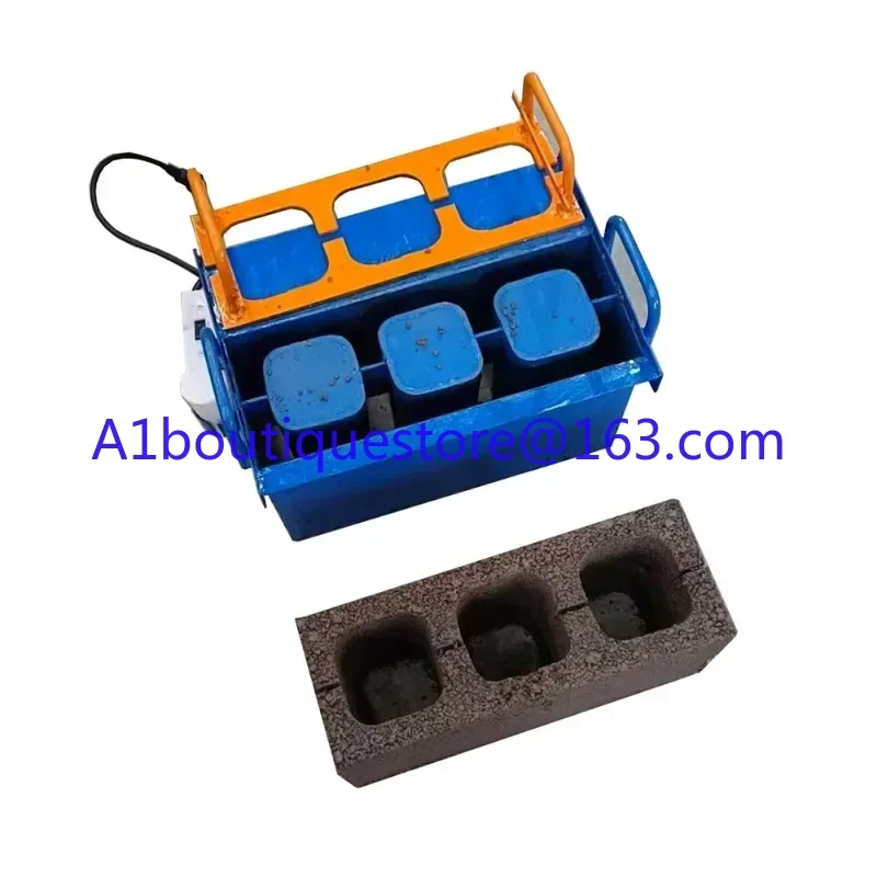 Manual hollow soil block brick moulding machine