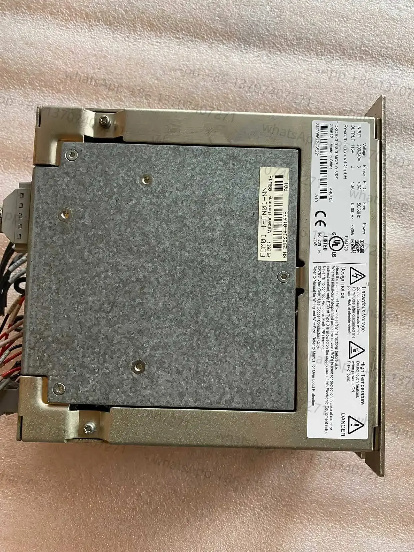 DKC10.3-018-3-MGP-01VRS MSM040B-0300-NN-M0-CC1 Servo Drive for Rexroth