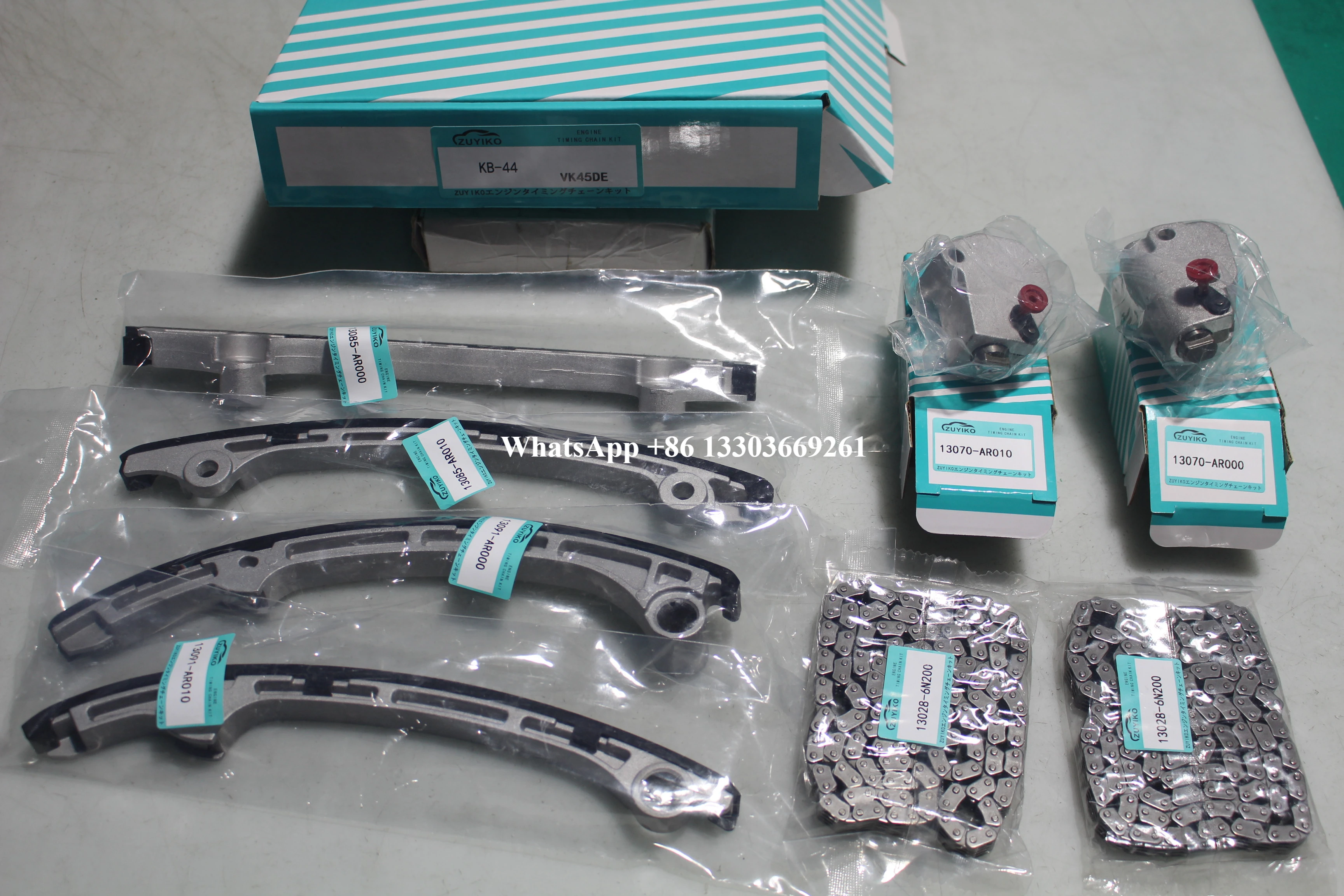 

VK45DE VK45 TIMING CHAIN KIT FOR NISSAN vk45de vk45 engine timing chain set 13028-6N210 KB-44