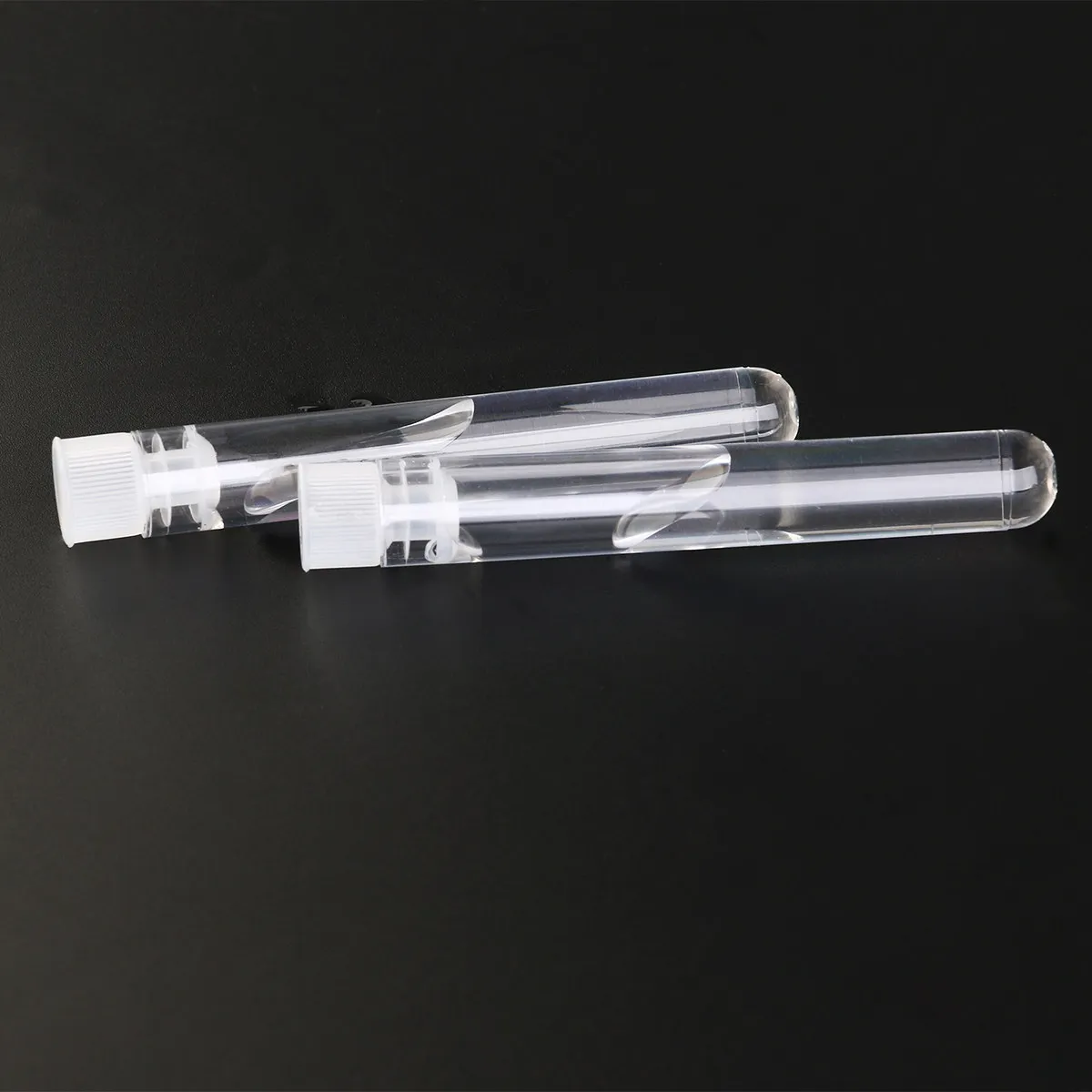 25pcs 5ml Transparent Plastic Test Tubes for Specimen Storage – Durable Lab-Grade Disposable Tubes