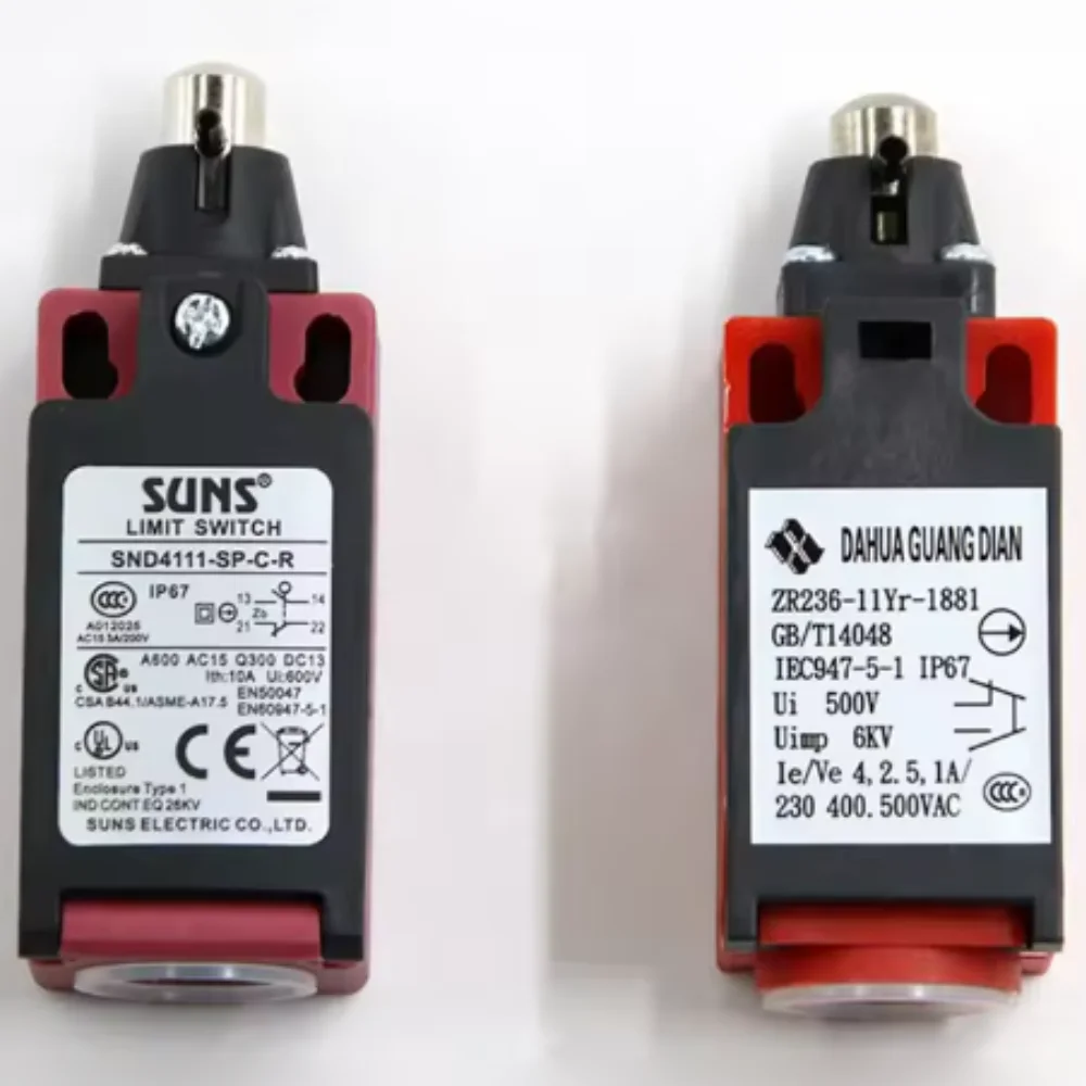 Hitachi Elevator Limit Travel Switch Tension Wheel Switch SND4111-SP-C-R ZR236-11-1861 SND4111-SP-C