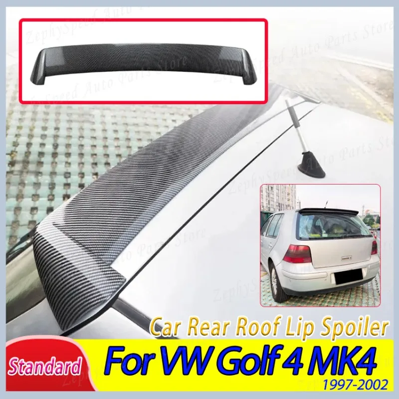 

Спойлер на заднюю крышку автомобиля для VW Volkswagen Golf 4 MK4 Standard 1997-2002, спойлер-плавник, автомобильные аксессуары, тюнинг кузова.