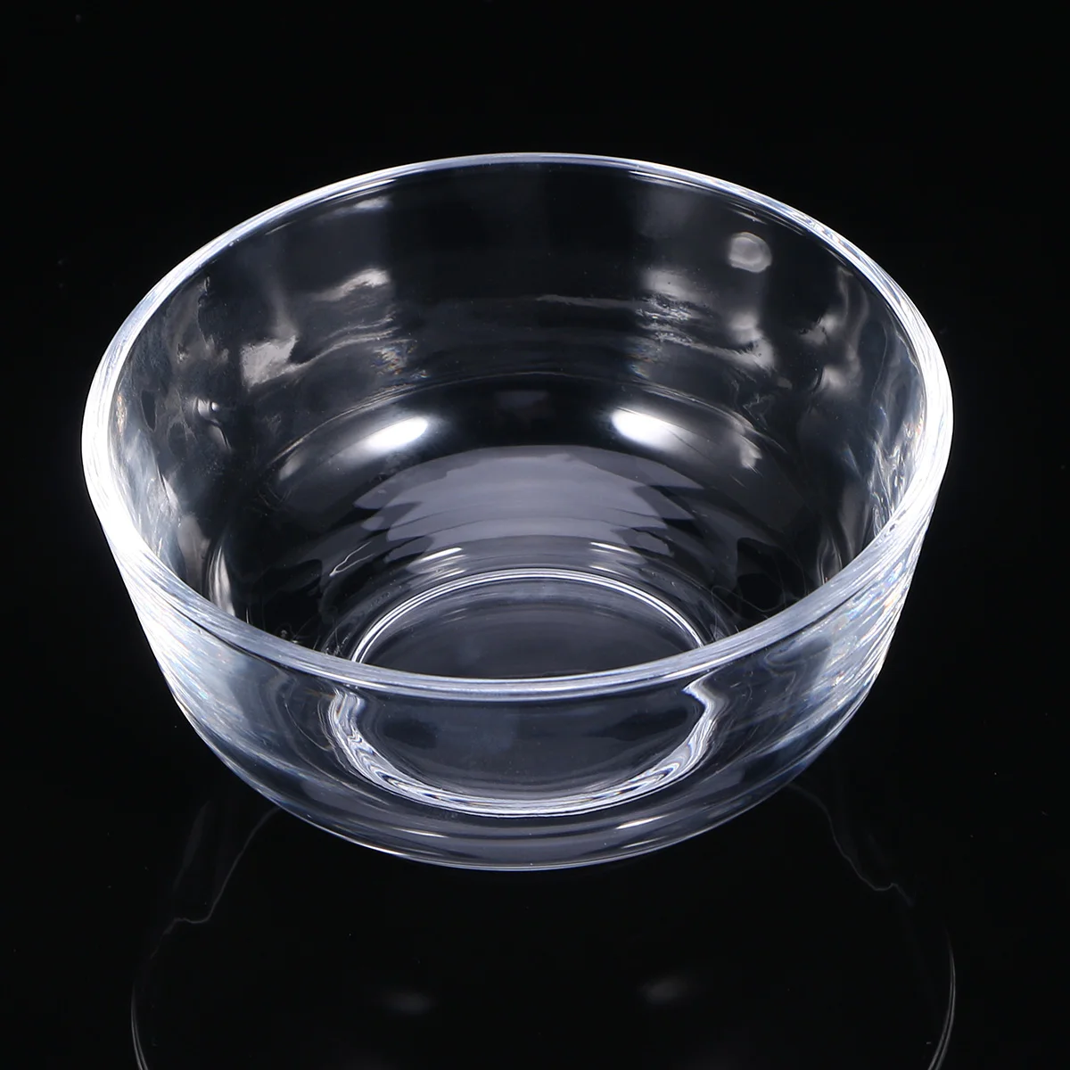 

1Pcs 6 Inch Clear Glass Bowl Versatile Serving Bowl for Salad Fruit Dessert Chips Conference Reception Casual Dining Daily Use