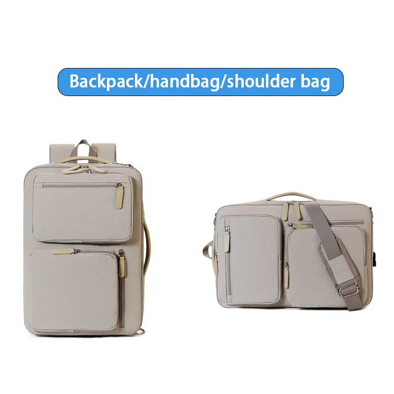 Bolsas de viaje de gran capacidad, bolsas de equipaje de viaje de negocios, bolsas multifuncionales con separación en seco y húmedo, mochilas para portátiles