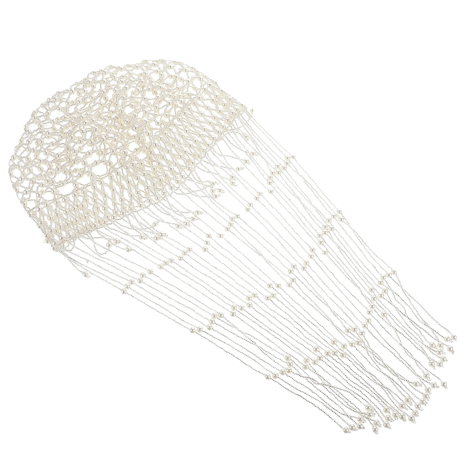

Pearl Hat Bridal Hair Accessories Elegant Decorative Beaded Cap Women Formal Wear Headpiece Wedding Party Fashion