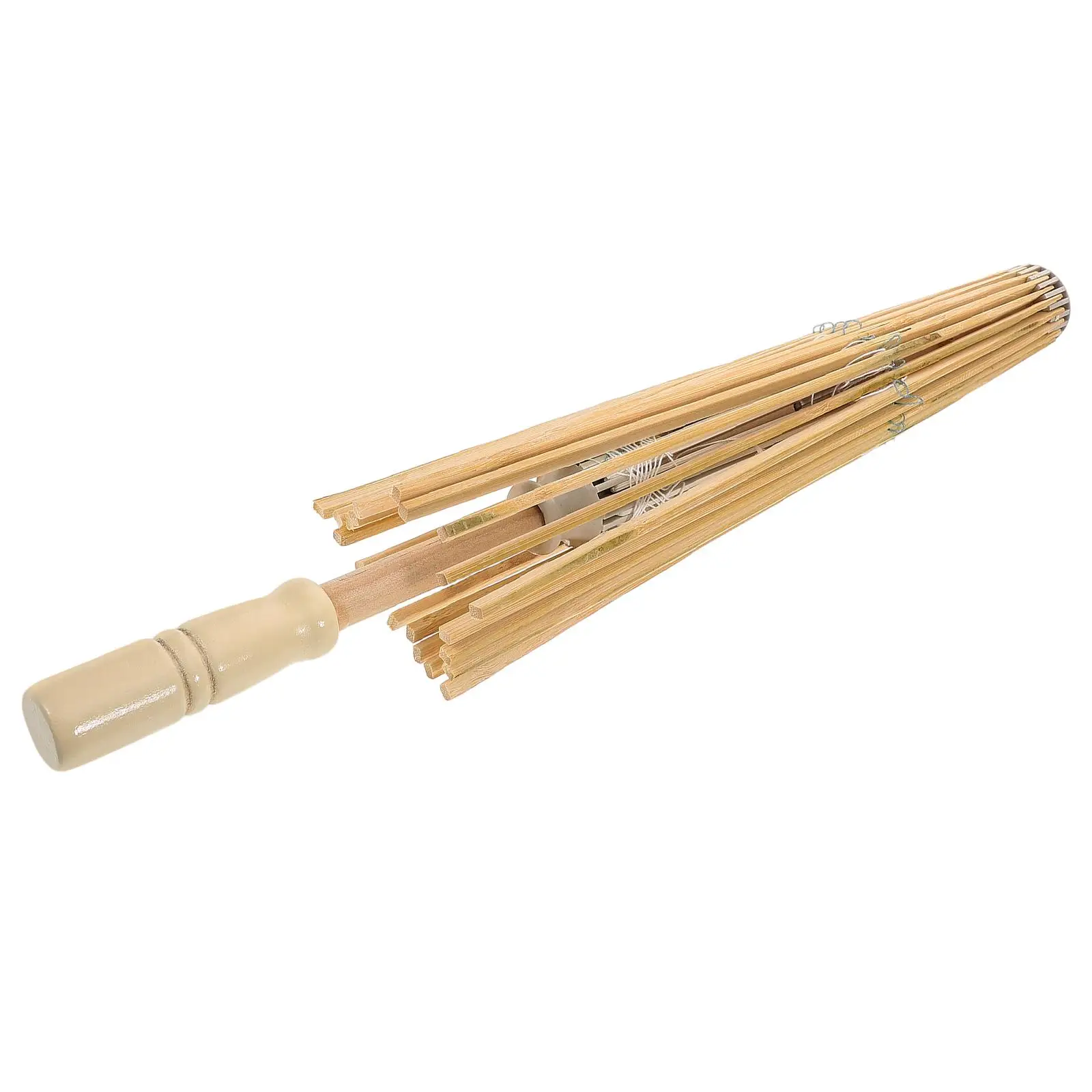 

Handmade Oil Paper Umbrella Frame Wooden Umbrella Bones Diy Umbrella Frame Classical Dance Umbrella Decorative Paper