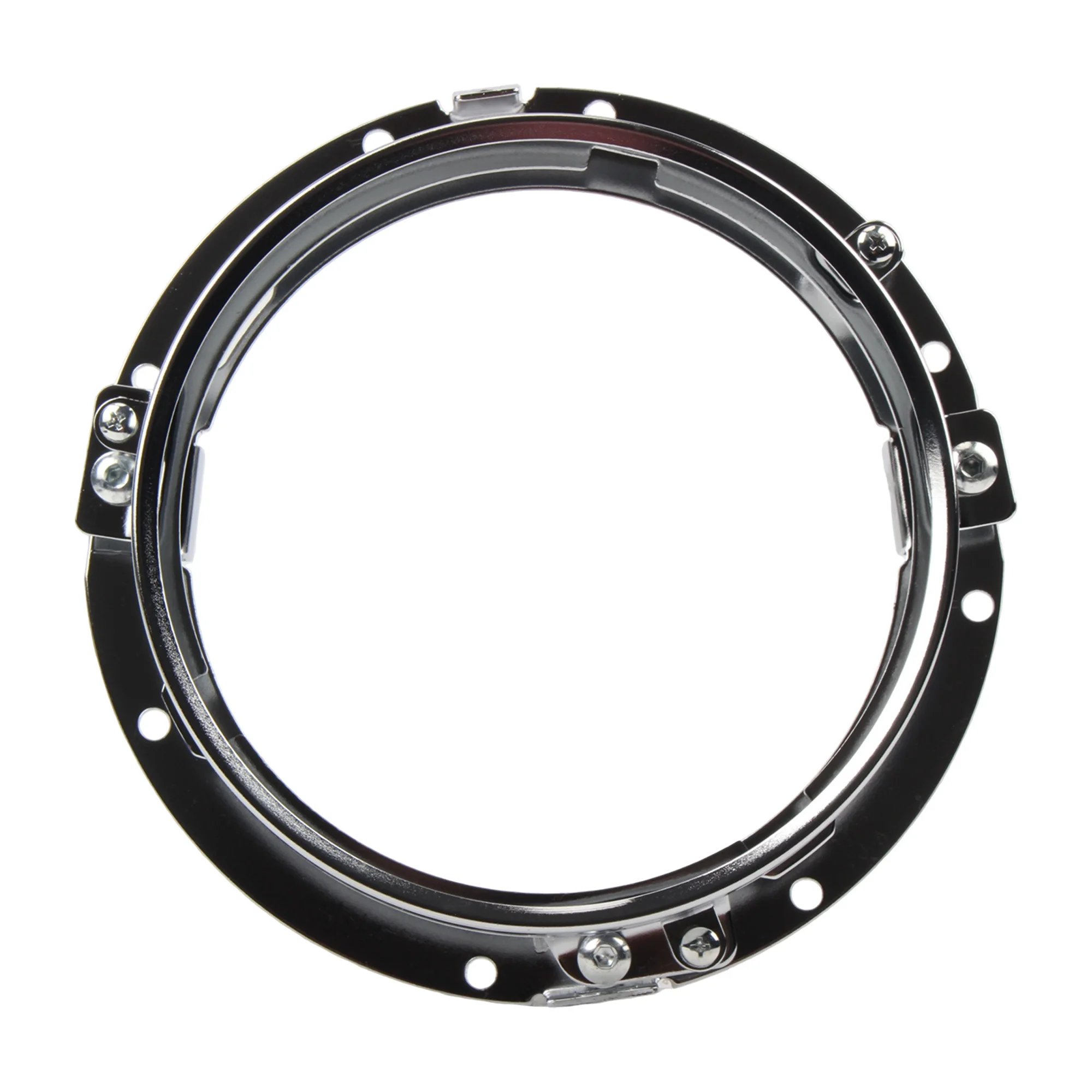 7 Zoll Runder LED-Scheinwerfer-Montagehalterungsring-Adapter für Harley Motorrad Jeep Wrangler Suzuki Samurai Scheinwerfer Modifiziert – Detail 4