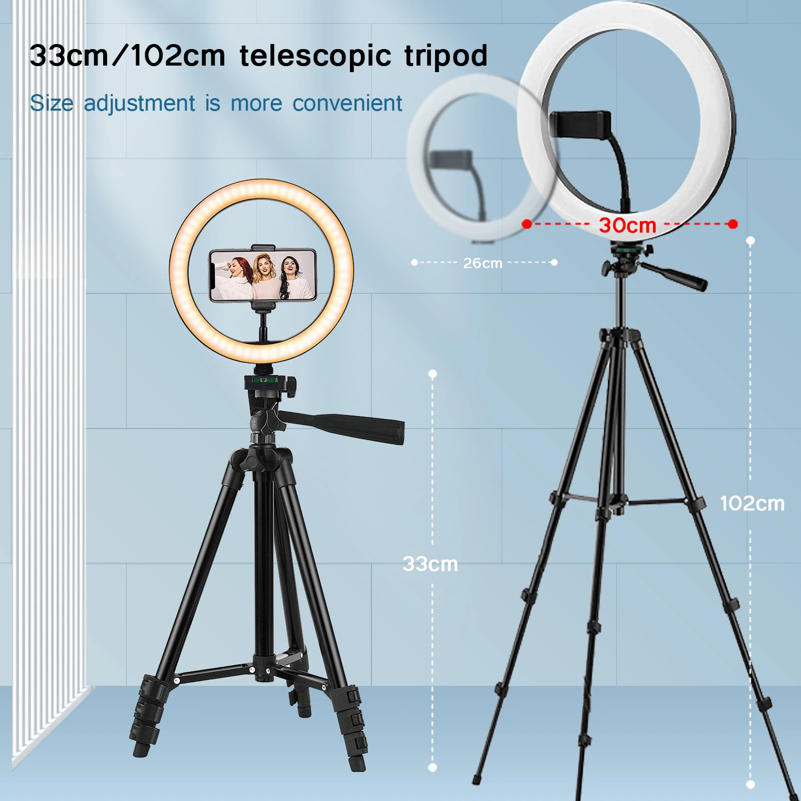 26Cm Led Photo Ring… - image