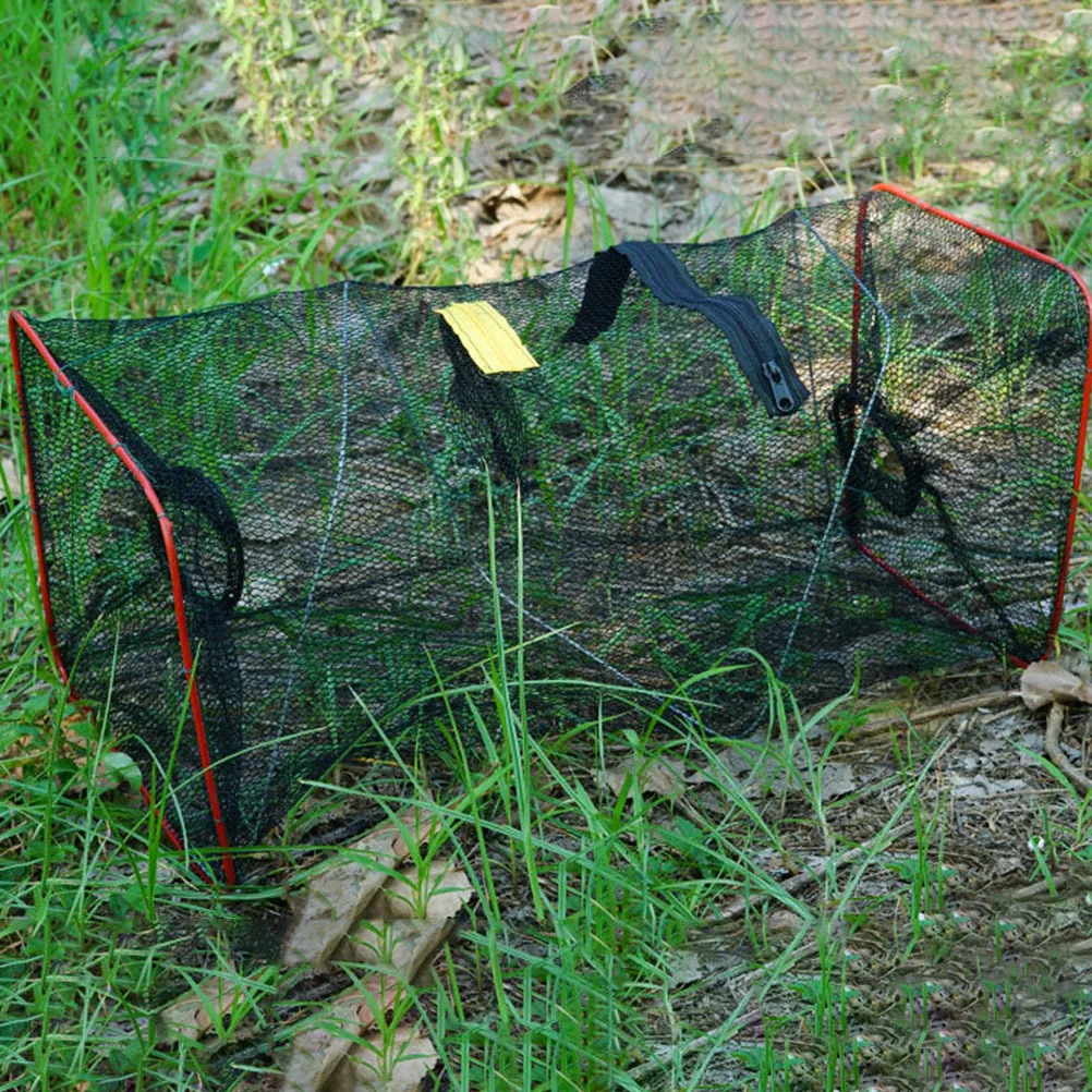 

3Pcs Compact Lobster Trap Net for Outdoor Fishing Crabs Crawfish Shrimp Portable Collapsible Design Strong Break Resistant