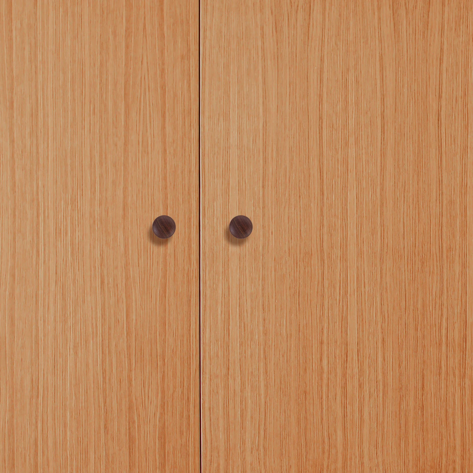 

10 Pcs Drawer Solid Wood Handle Cabinet Handles Pull Hanging niture Wooden Farmhouse Brown Foot
