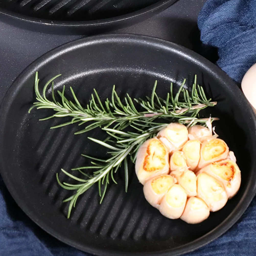 

Household Steak Pan Multi-Function Grill Tray for Camping Bbq Accessories Portable Non-Stick Aluminum Grill Plate