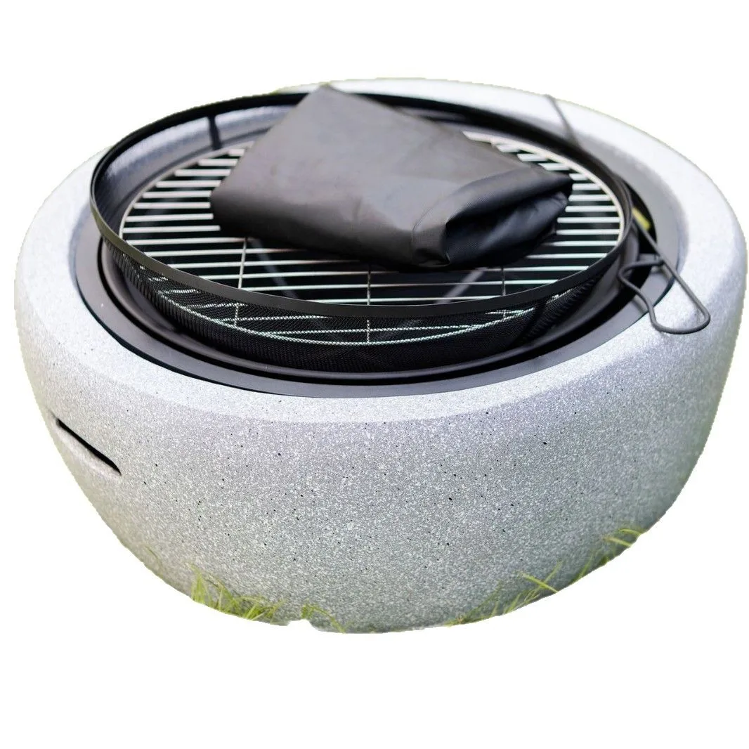 

Garden grill for making tea, heating grill