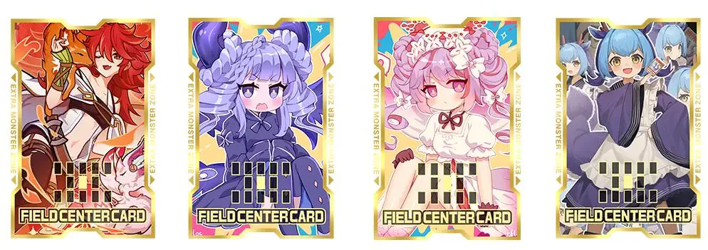 Yu-Gi-Oh! Carte Game Field Center Card Yugioh Hiita the Fire Charmer Lono Dragonmaid acrilico partizione carte di separazione giocattolo