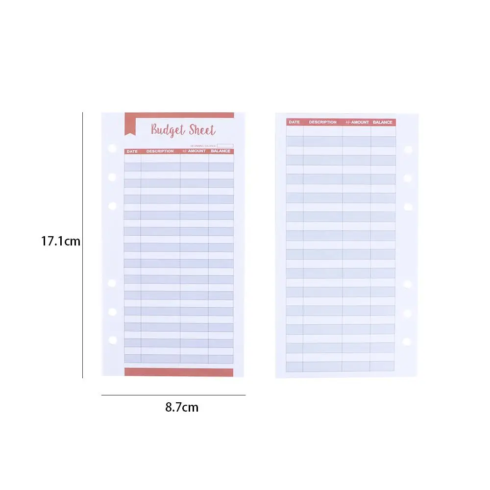 Bill Organizer Budget Wallet for Budgeting Budget Tracker Sheets Budget Binder Expense Tracker Budget Sheets Budget Envelopes