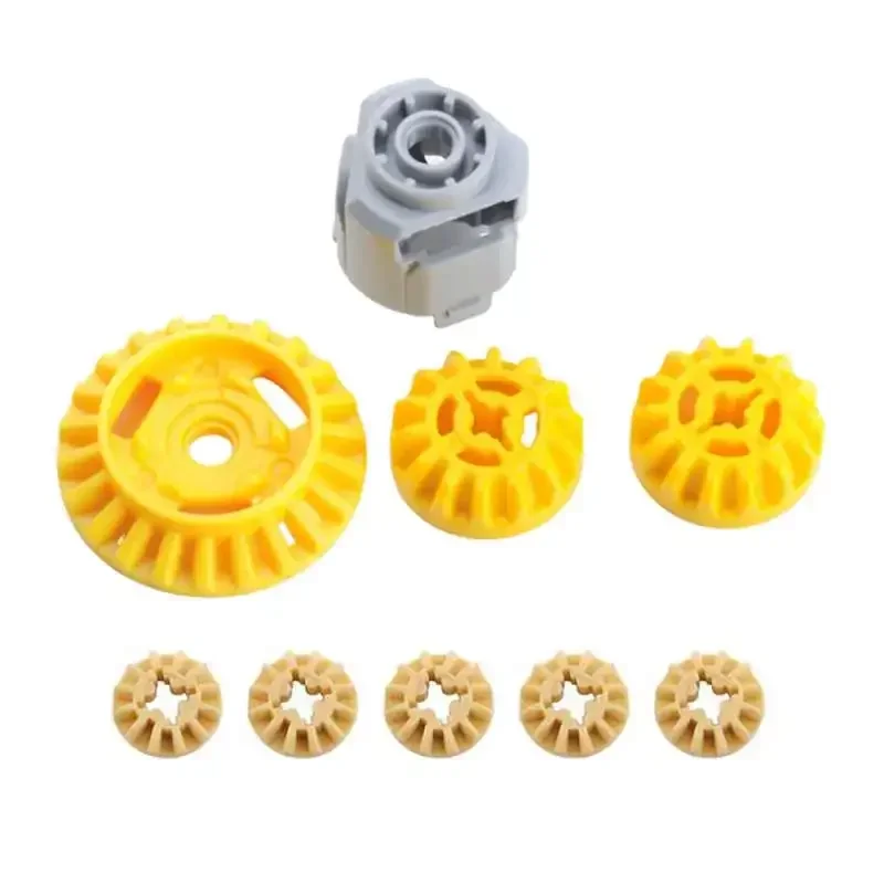 ใหม่ Differentials Gears Building Blocks MOC การวิเคราะห์การปรับเปลี่ยนชิ้นส่วน 65414 69761 69762 6589 ใช้งานร่วมกับ legoeds ของเล่น DIY