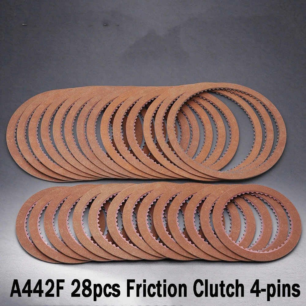 A442F A442 4-Pins Transmission Gearbox Clutch Friction Kit For 4‑Speed 4WD Toyota Land Cruiser 80‑Series FZJ80 4500 4.5L 1993-95