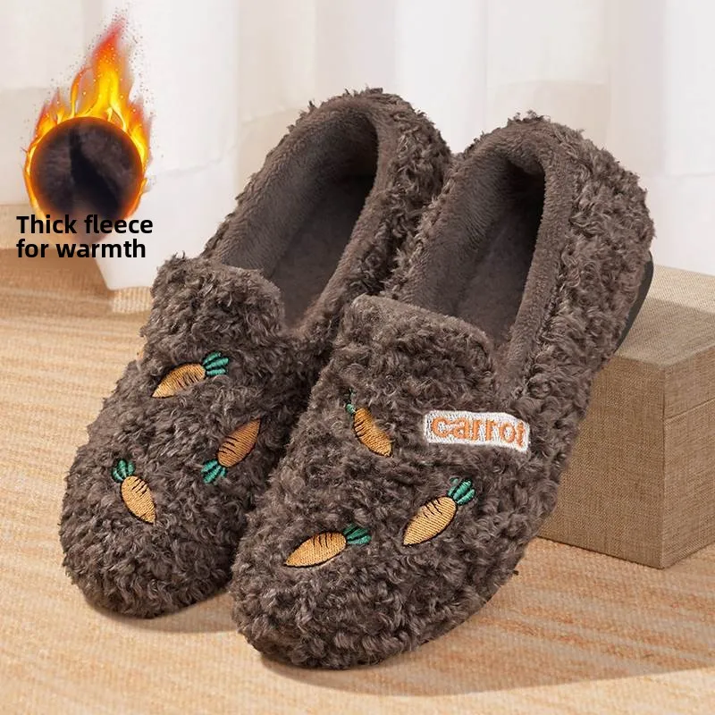 

Женские хлопковые сапоги с мехом, осенне-зимние, мягкие, в стиле старой Пекинской обуви, с противоскользящей подошвой для улицы...