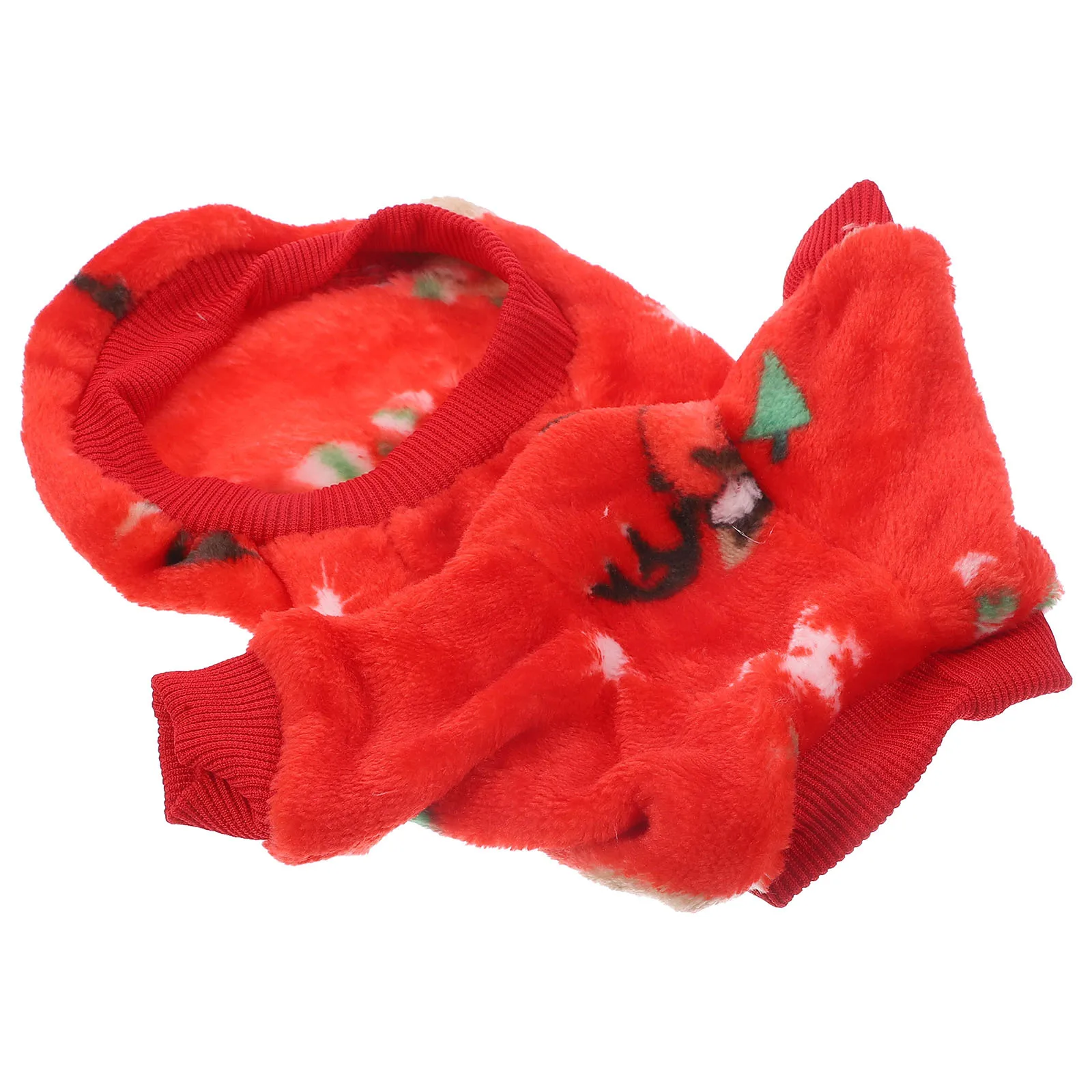 

Christmas Pet Clothes Dog Cat Xmas Costume Winter Warm Puppy Soft Breathable Xmas Party Dog Clothes Puppy Costume