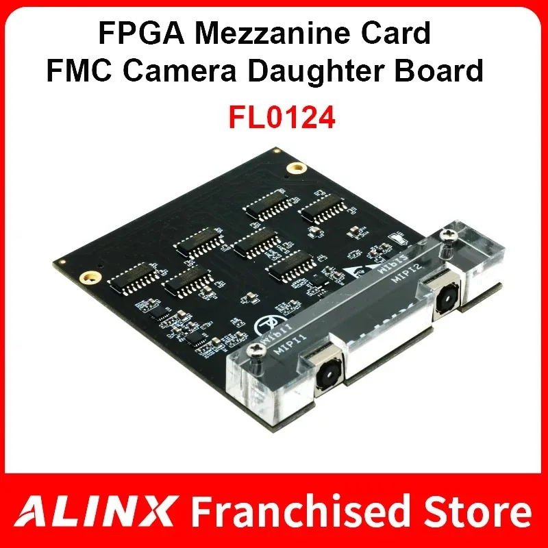 

ALINX FL0214: Dual Lens MIPI 1.3 Megapixel IMX214 CMOS Camera FMC Daughter Card for FPGA Board