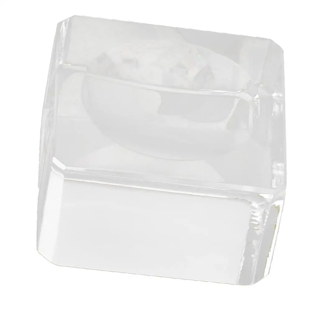 5-6pack Clear Trapezoid Crystal Display Stand for 80-100mm Crystal Balls Style