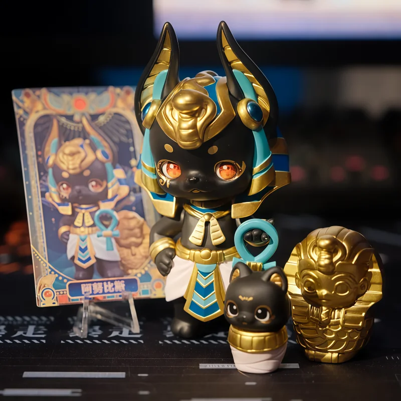 Caja ciega de la serie Aaru Garden V3, mitología egipcia, figura de Anime, modelo de juguete, colección de escritorio, decoración, Festival, regalos de cumpleaños