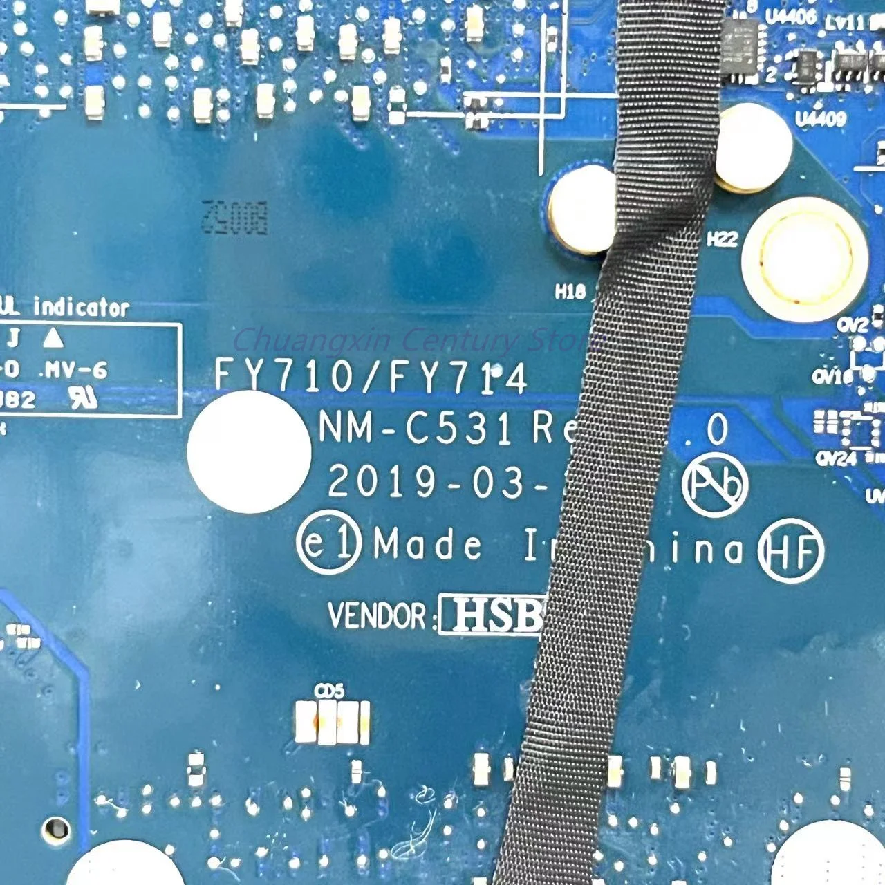 NM-C531 Motherboard For Lenovo Y540-17IRH Laptop CPU: I5-9300H I7-9750H GPU GTX1660TI/GTX2060TI 6G 100% Test OK Before Delivery