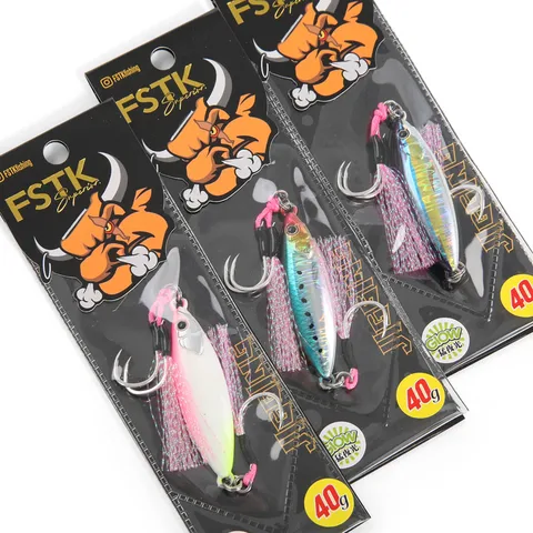WEIHAI FSTK Джиг-головка для ловли тунца 15g/30g/40g/60g — изображение товара