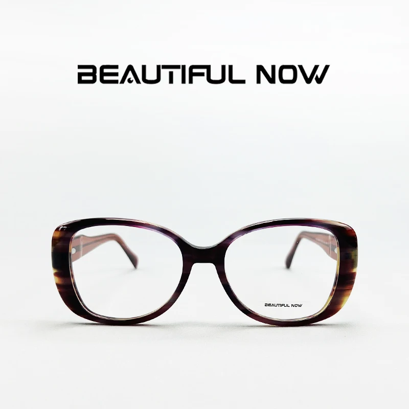 

Женские овальные очки BEAUTIFUL NOW, очки с защитой от радиации, женские прозрачные модные очки, индивидуальные линзы