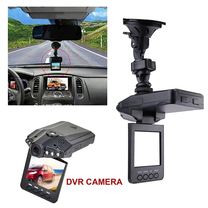 Universal 2.5 Inch Car LED DVR Road Dash Video Camera LCD Parking Recorder CMOS Senser High Speed Recording