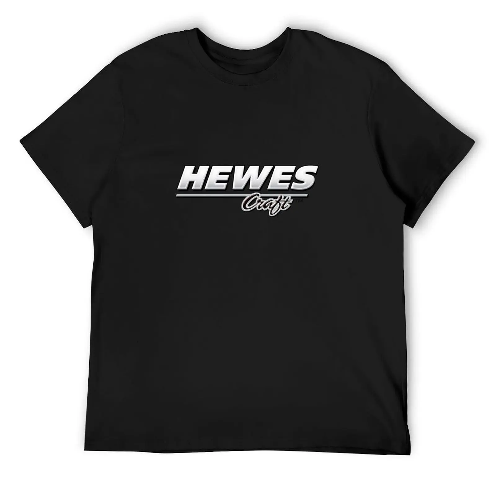 Hewes Craft Boating Silver T-Shirt hippie clothes oversizeds men clothing