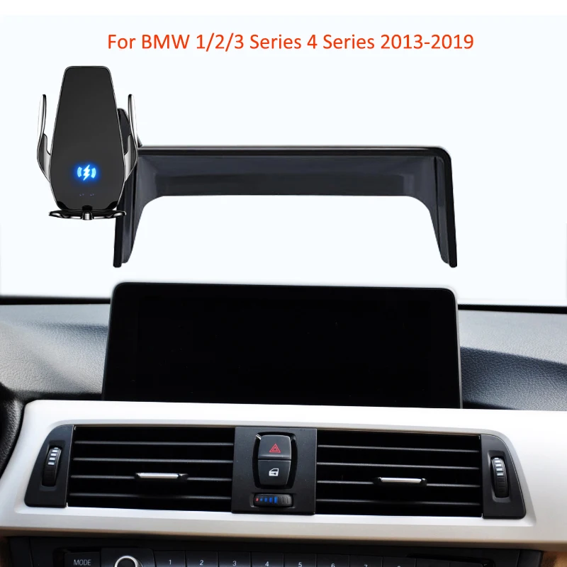 Car Mobile Phone Holder For BMW 1/2/3/4 Series F20 F21 F31 F32 F33 F34 F35 2013-2019 Screen Fix Bracket Cellphone Holder