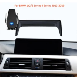 Soporte de teléfono móvil para coche, accesorio para BMW serie 1/2/3/4, F20, F21, F31, F32, F33, F34, F35, 2013-2019