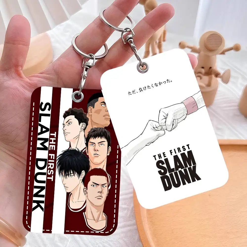 

Slam Dunk Sleek Leather Card Sleeve With Keyring Lightweight Wallet For Daily Carry