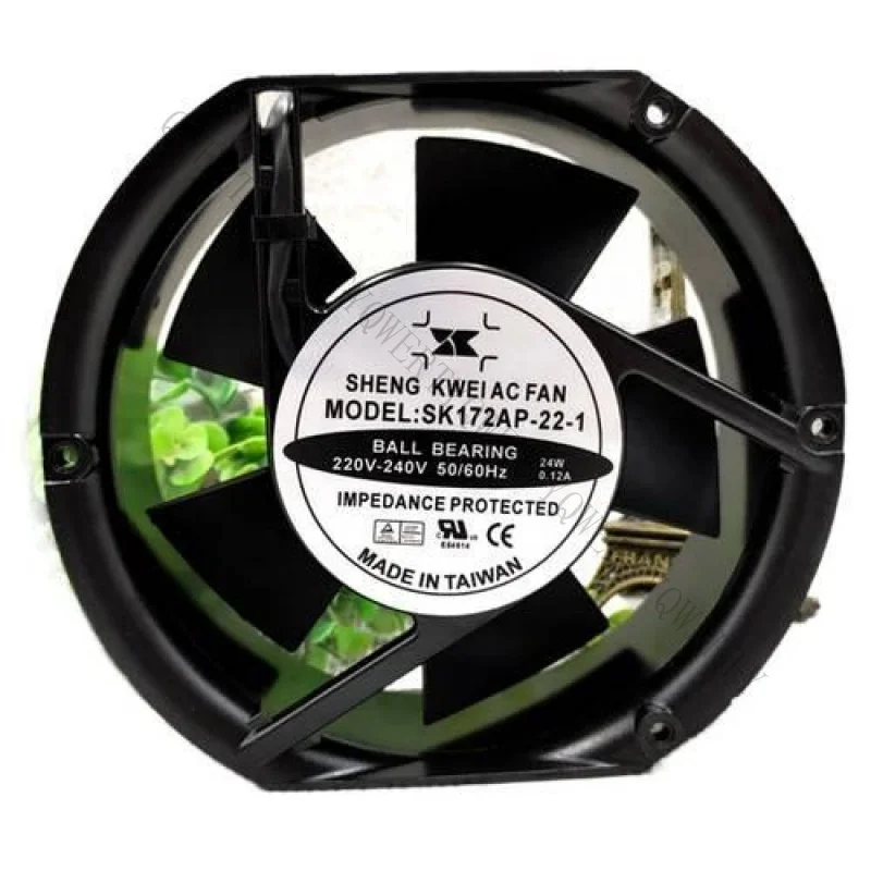 sp-1-pieces-nouveau-pour-ventilateur-sheng-kwei-sk172ap-22-1-220-240v-012a-ventilateur-de-refroidissement-a-2-fils--qw